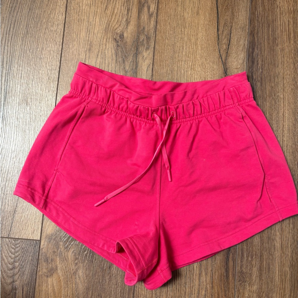 Lululemon Soft Ambitions High-Rise Shorts (4” inseam, Cotton-Blend Fleece)